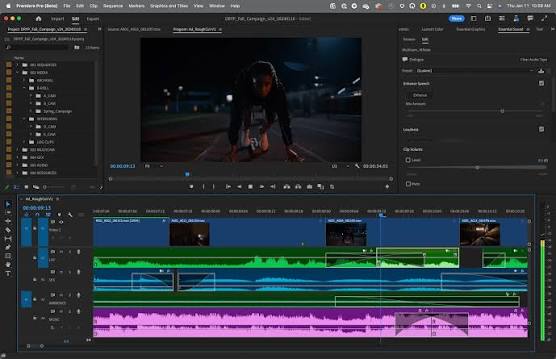 IMAGE OF VIDEO EDITING SOFTWAER ADOBE PREMER